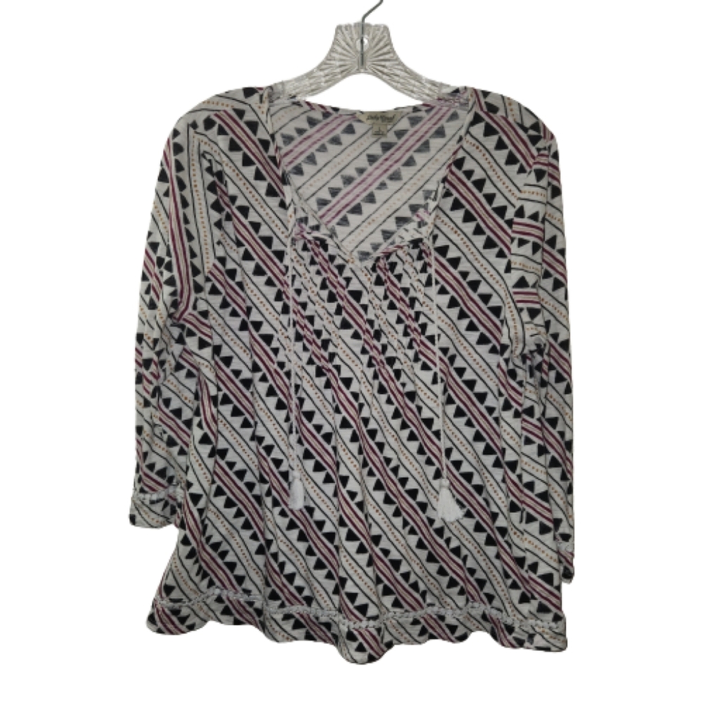 Lucky Brand Women's Long Sleeve Top